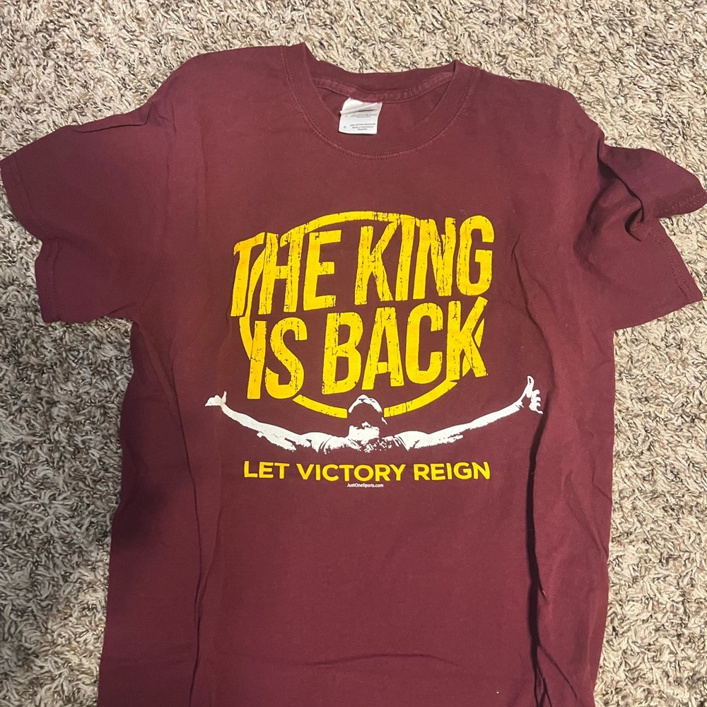LeBron James The King is Back T-Shirt